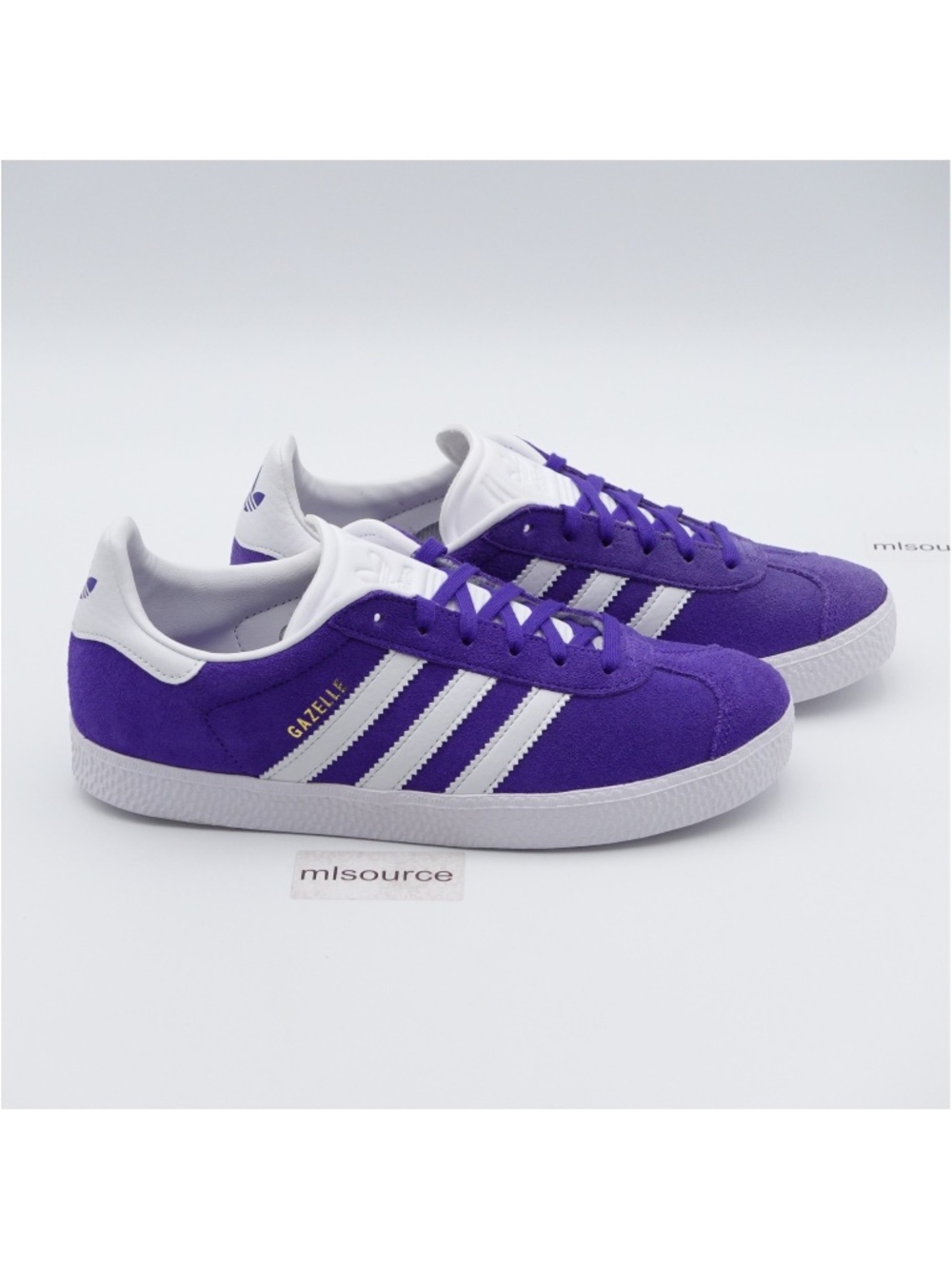 adidas Originals Gazelle Suede Sneakers IE5597 Purple - Picture 3 of 8